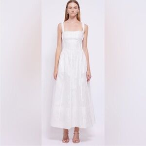 Simkhai Mayra SI Bustier Midi Dress